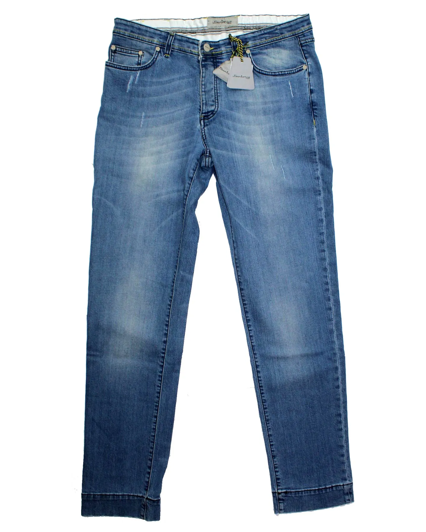 Sartorio Jeans Denim Blue Slim Fit Button Fly 38 SALE