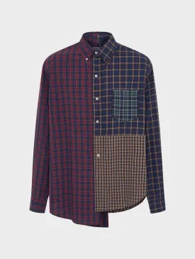 Simone Shirt Check Poplin Cotton