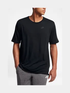 Sportswear Droptail Bonded Mesh Mens T-Shirt (Black)