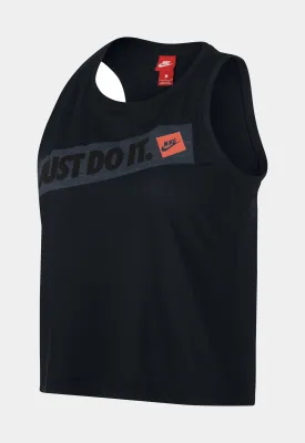 Sportswear JDI Womens Crop Tank (Black)