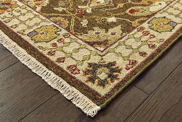 Tommy Bahama Angora 12304 Brown Ivory Rug