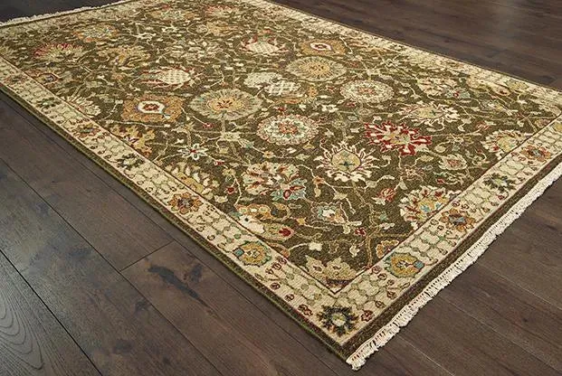 Tommy Bahama Angora 12304 Brown Ivory Rug