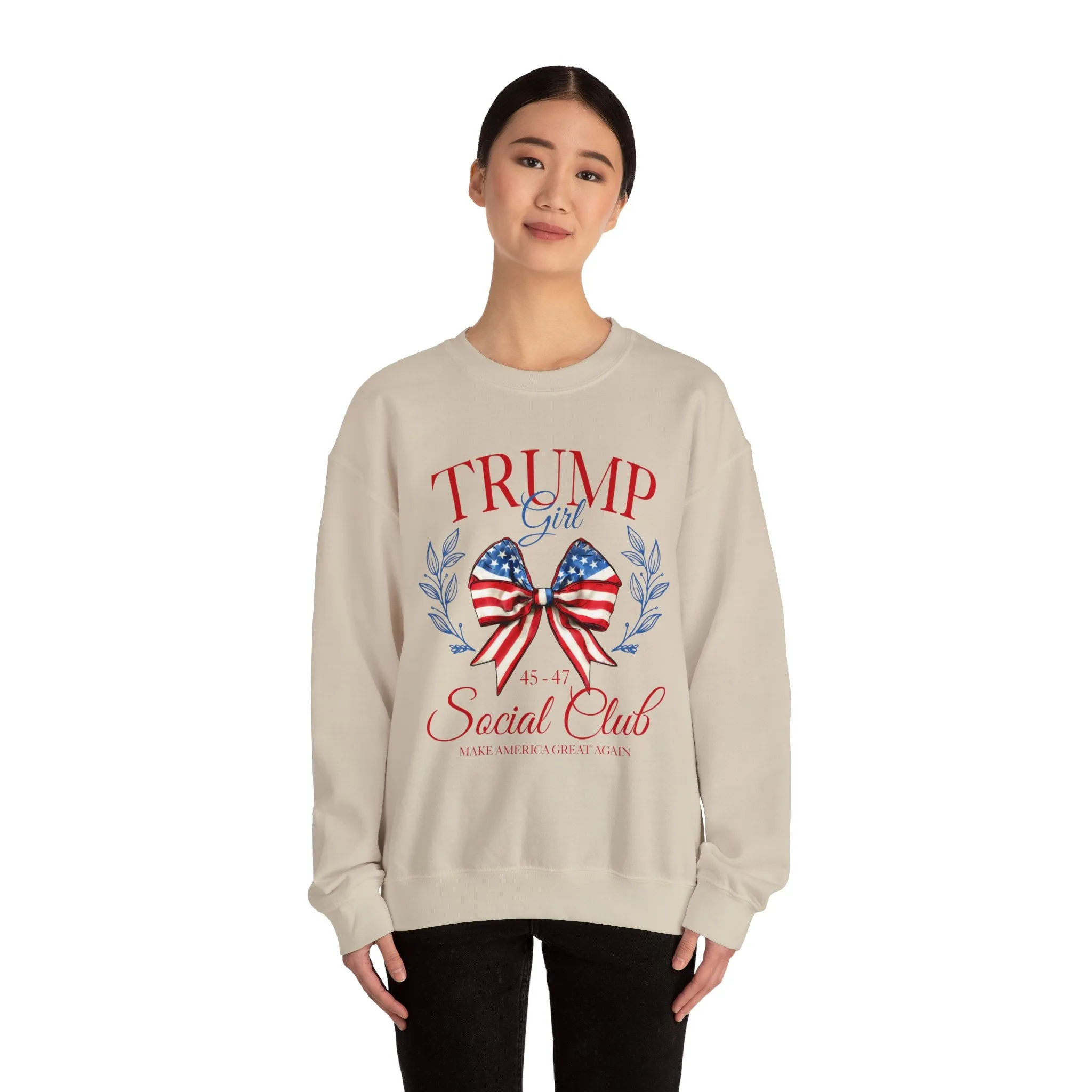 Trump Girl Social Club Unisex Heavy Blend™ Crewneck Sweatshirt