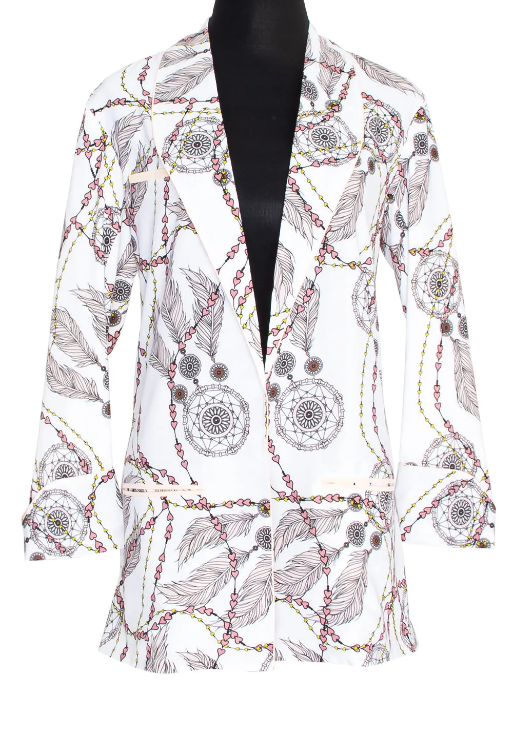 Tulum - Pastel Dreamcatchers Blazer (Peach) - S