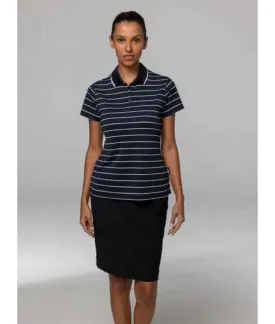 Vaucluse Ladies Striped Polo