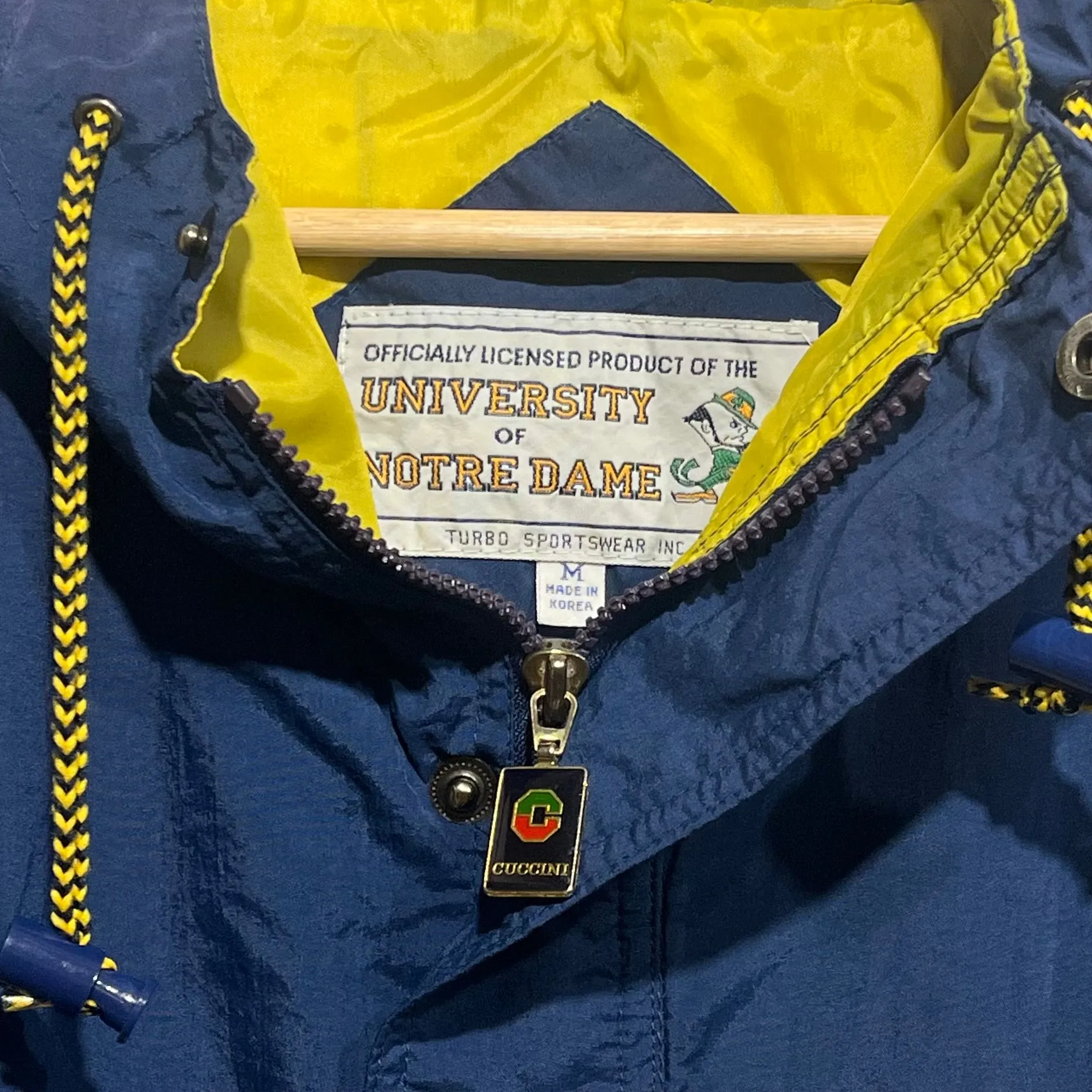 Vintage Notre Dame Fighting Irish Jacket M