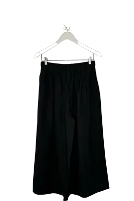 Water Linen Wide Pants in Sumi